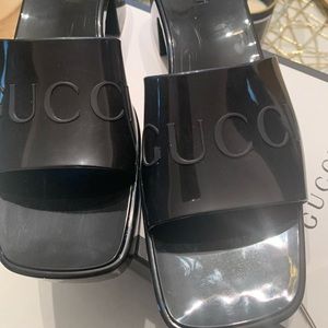 Gucci Platform Slides
